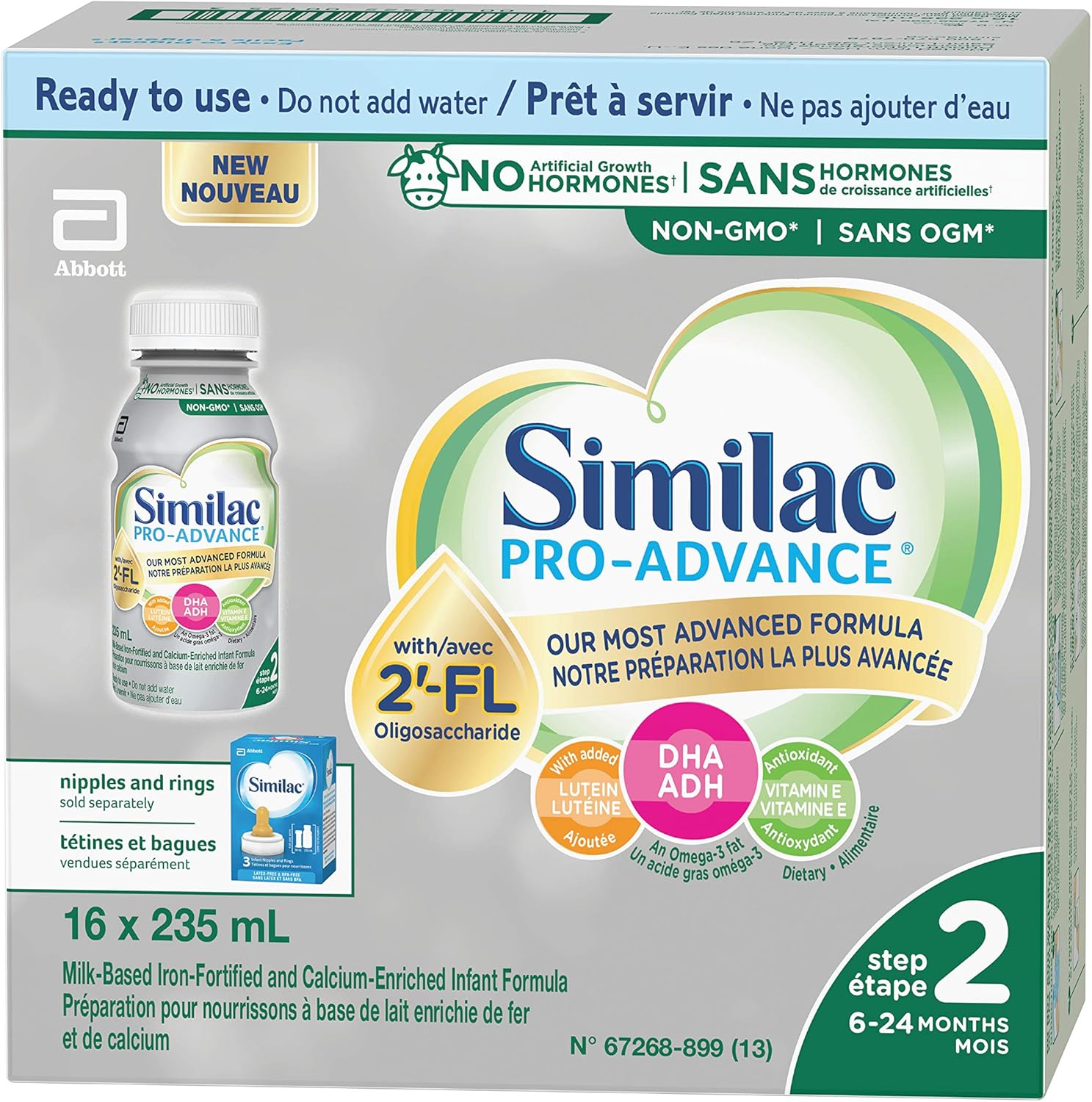 Similac ProAdvance® Step 2 Baby Formula, 624 months, with 2'FL