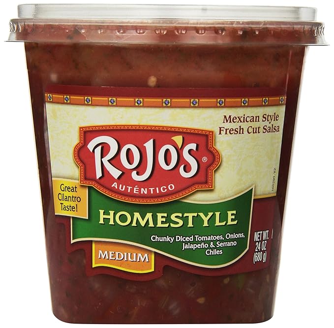 Rojo's Medium Salsa Homestyle, 24 oz Grocery & Gourmet Food