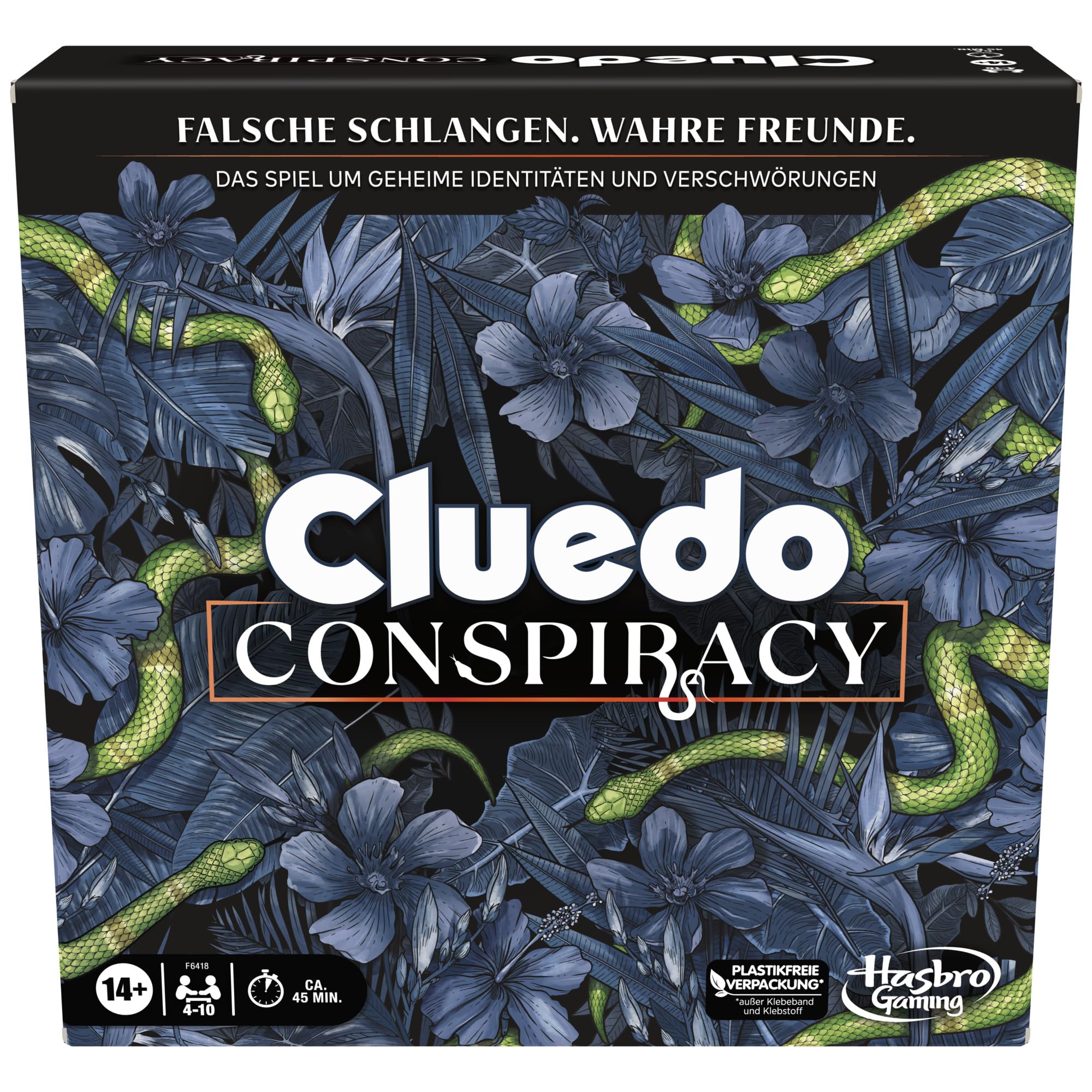 Hasbro Gaming Cluedo Conspiracy Board Game for Adults and Teenagers, German Version
