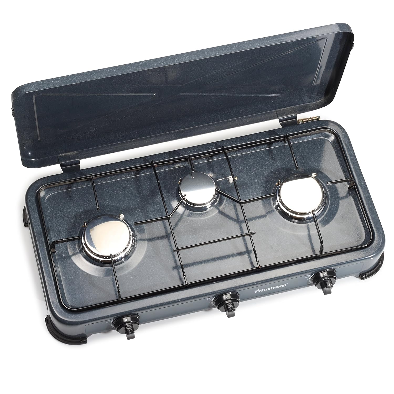 FireFriend KO6583 Gas Camping Stove Thermal safety 3 burners 2 x
