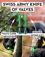 Peaty's MK2 Tubeless Valves Presta 42mm 7075 Aluminium view 3