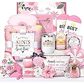 Lepiche Mother's Day Aunt Gifts from Niece Nephew, Best Aunt Ever Gift, Auntie Birthday Gift Ideas, Auntie Gift Ideas, Get Well Soon Care Package Relaxing Spa Gifts Set for Mother's Day