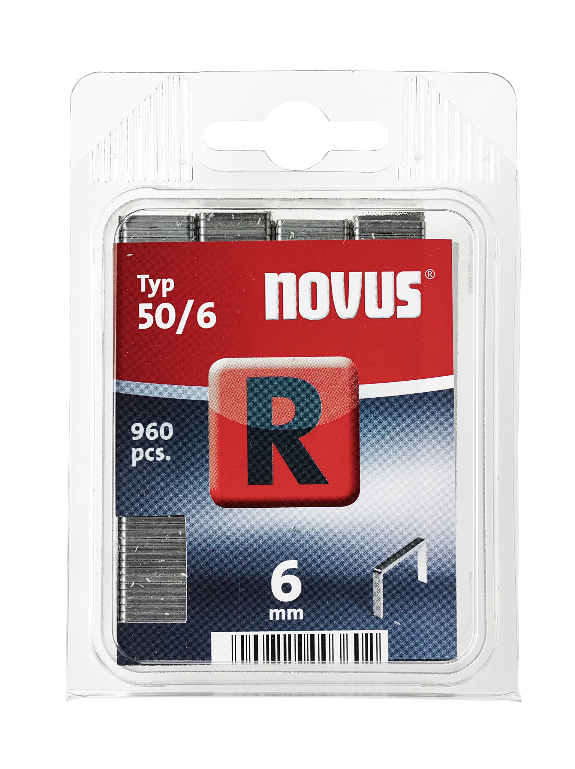 Novus 50/6 Staples, 6mm, 042-0465