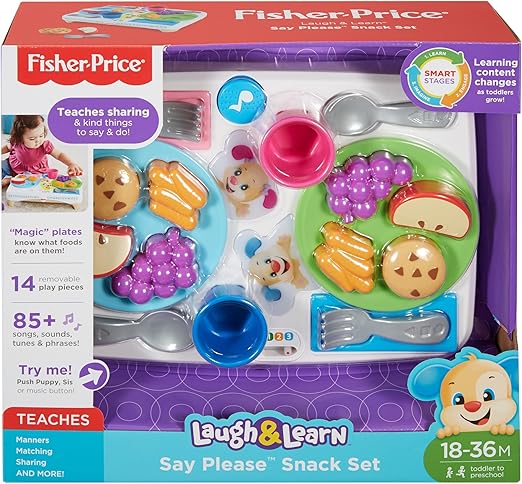 fisher price laugh and learn say please