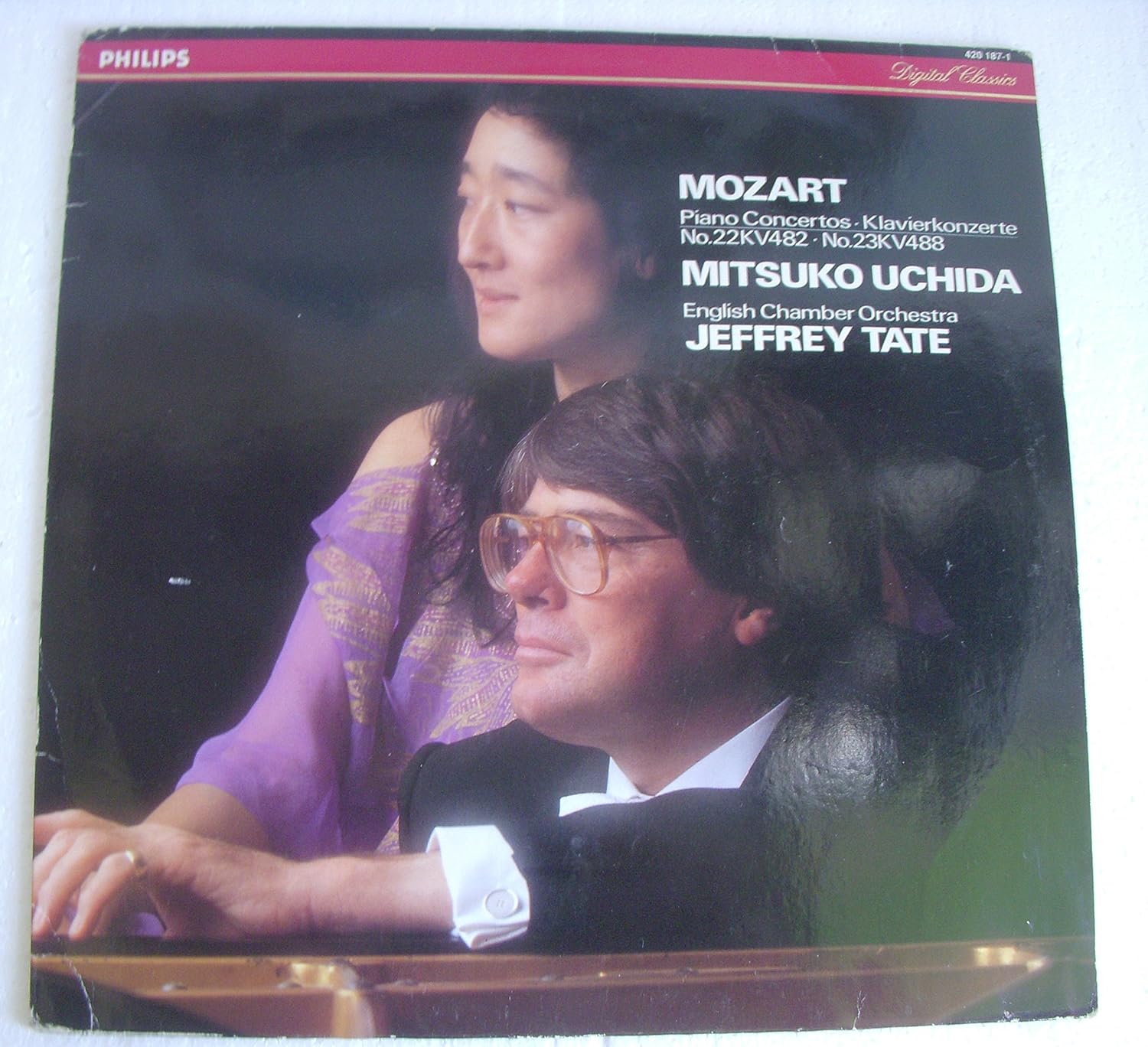 Mozart Piano Concertos 22 & 23 Uchida ECO; Tate VINYL [Vinyl LP