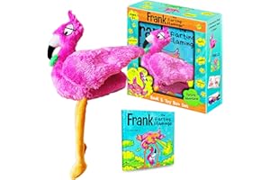 Frank the Farting Flamingo Interactive Farting Toy and Book Box Set