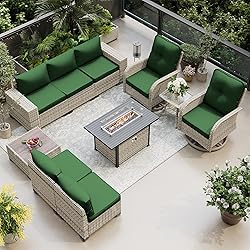 Muphyers 10-Piece Outdoor Patio Furniture Set with