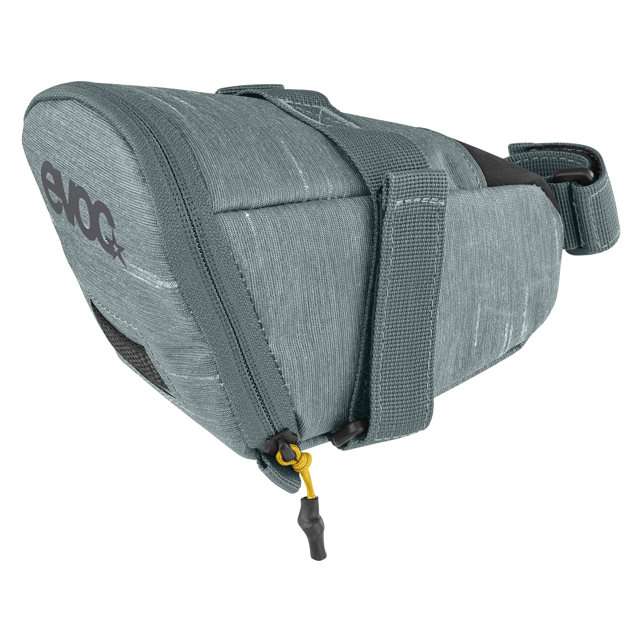 EVOC SEAT Bag Tour, Small Saddle Bag (high-Quality Saddle Bag, Lightweight Bike Accessory, Abrasion-Resistant Pannier, Size: M, Dimensions: 8.5 x 15 x 9.5 cm, Volume: 0.5 l), Steel