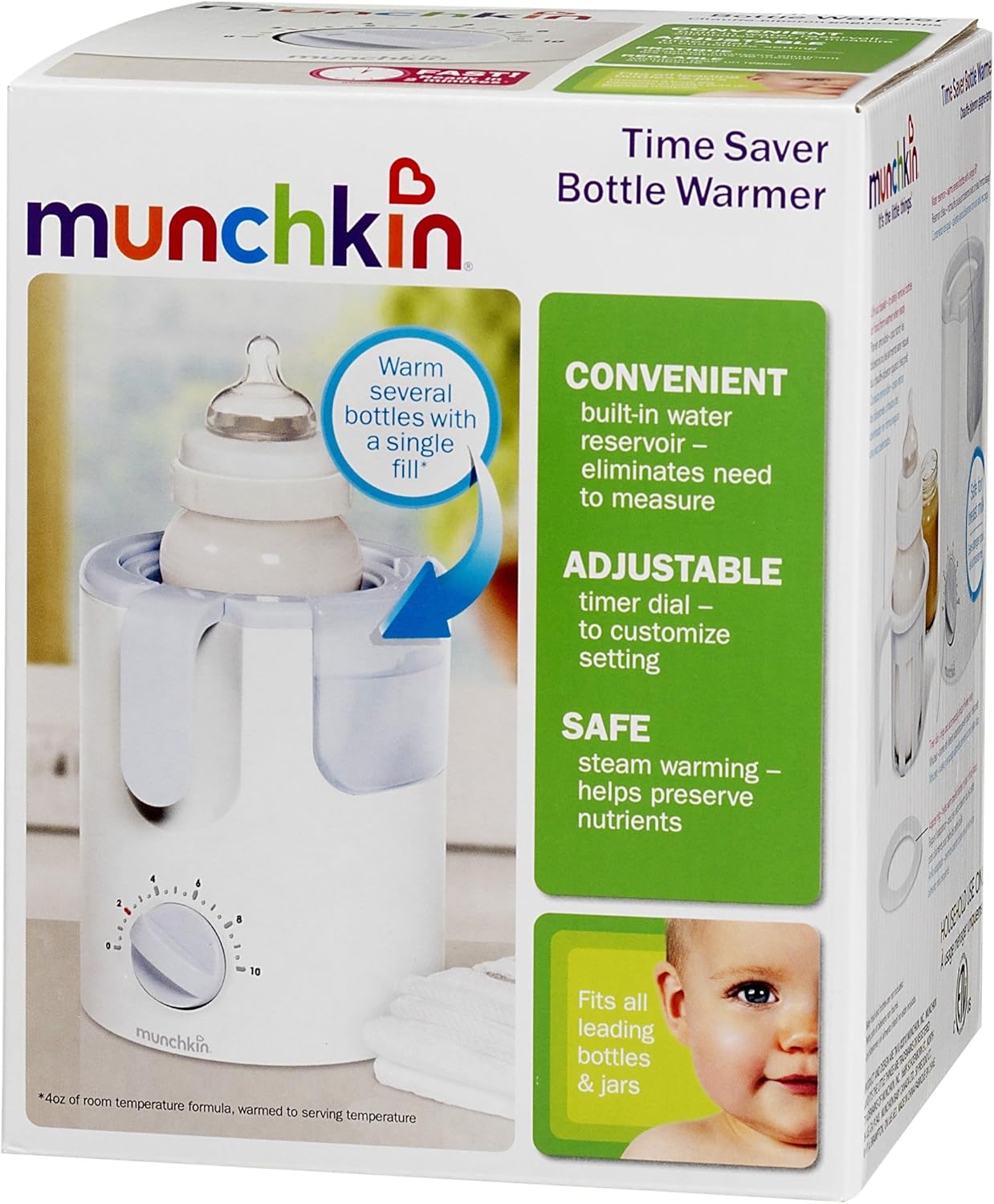 munchkin bottle warmer 2 oz