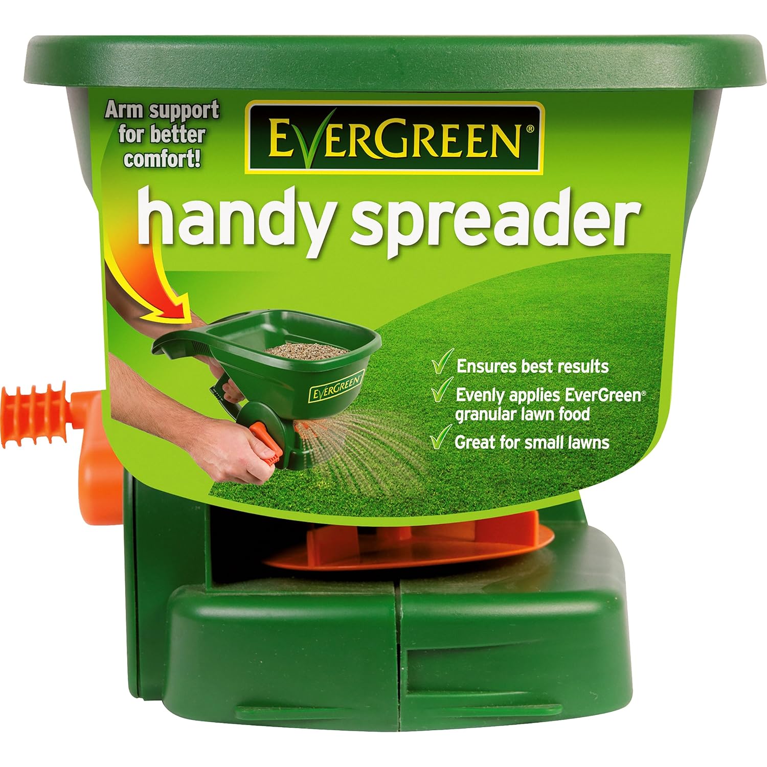 Evergreen Handy Spreader Garden Lawn Care Grass Feed Hand Held Seed Fertiliser eBay Evergreen Handy Spreader Garden Lawn Care Grass Feed Hand Held Seed Fertiliser eBay