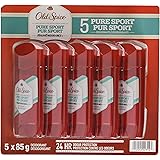 Old Spice High Endurance Deodorant, Pure Sport, Pack of 5