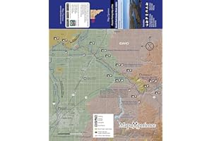 South Fork of Snake River, Idaho Fishing Map