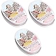 Les Anis De Flavigny, Rose (French Mints), 1.75 Ounce Tin Pack of 3