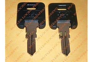FIC RV Motorhome Trailer 2 Keys Cut to Lock/Key Number from CF326 to CF351-2 Working Keys Travel Trailer Motor Home Toy Hauler ILCO Keys (CF326)