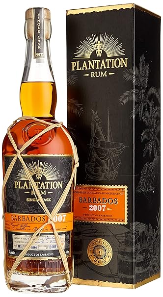 Plantation Rum BARABADOS Borderies Cognac Cask Maturation 2007 (1 x 0.7 l)
