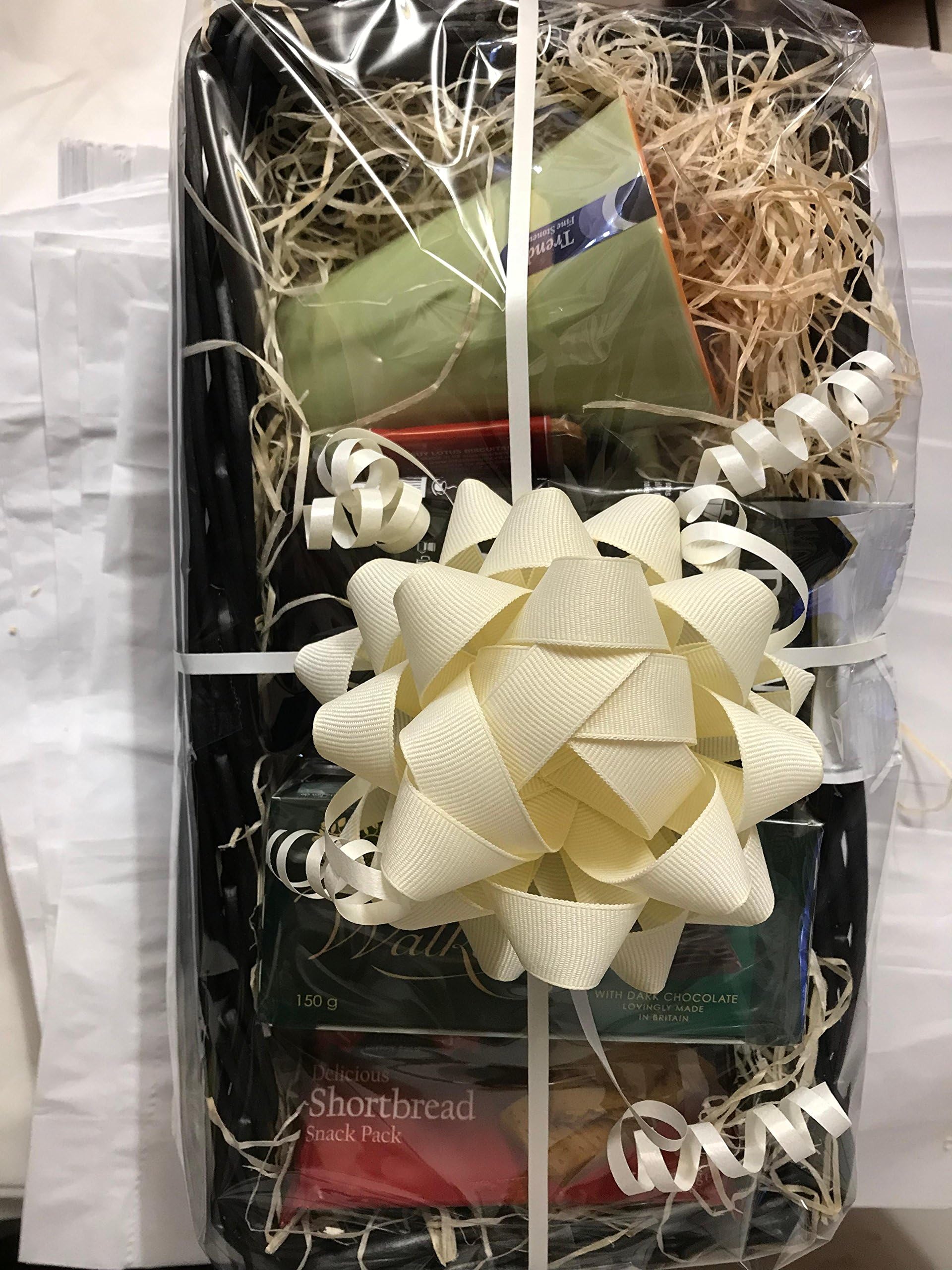 Coffee Gift Set Hamper in Wicker Basket