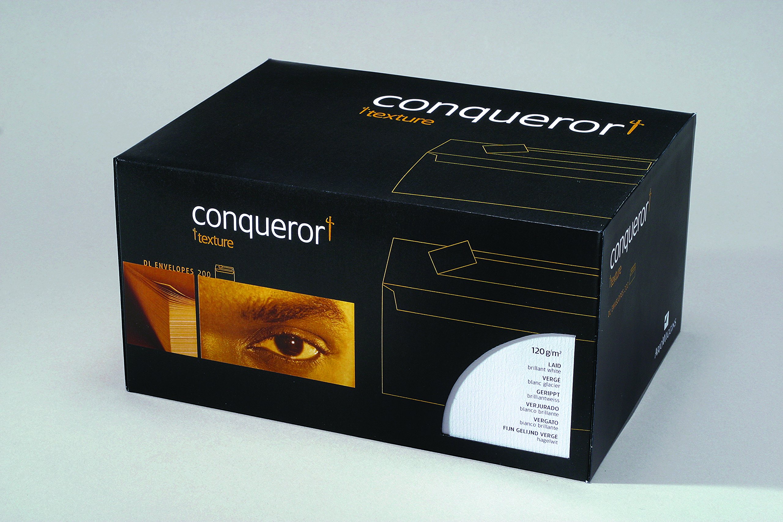 Conqueror High White Wove C5 S/S Wdw 72up 15Lhs 250env/BX