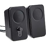 AmazonBasics Computer Speakers for Desktop or Laptop PC | AC-Powered (US Version) (Renewed)