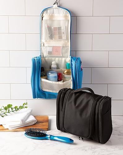 Travel Hanging Toiletry Bag for Men Women, Perfect for Cosmetics
