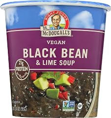 Dr. McDougall's Vegan Black Bean & Lime Soup, 3.4 oz