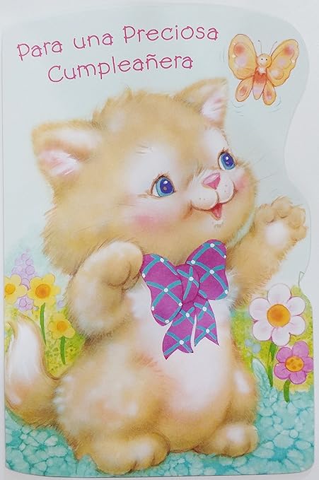 Para Una Preciosa Cumpleanera Feliz Cumpleanos Nina Biglietto Di Auguri Di Buon Compleanno Per Bambini Spagnolo Amazon It Cancelleria E Prodotti Per Ufficio