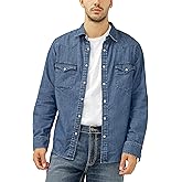 Silver Jeans Co. Men's Denim Western Shirt