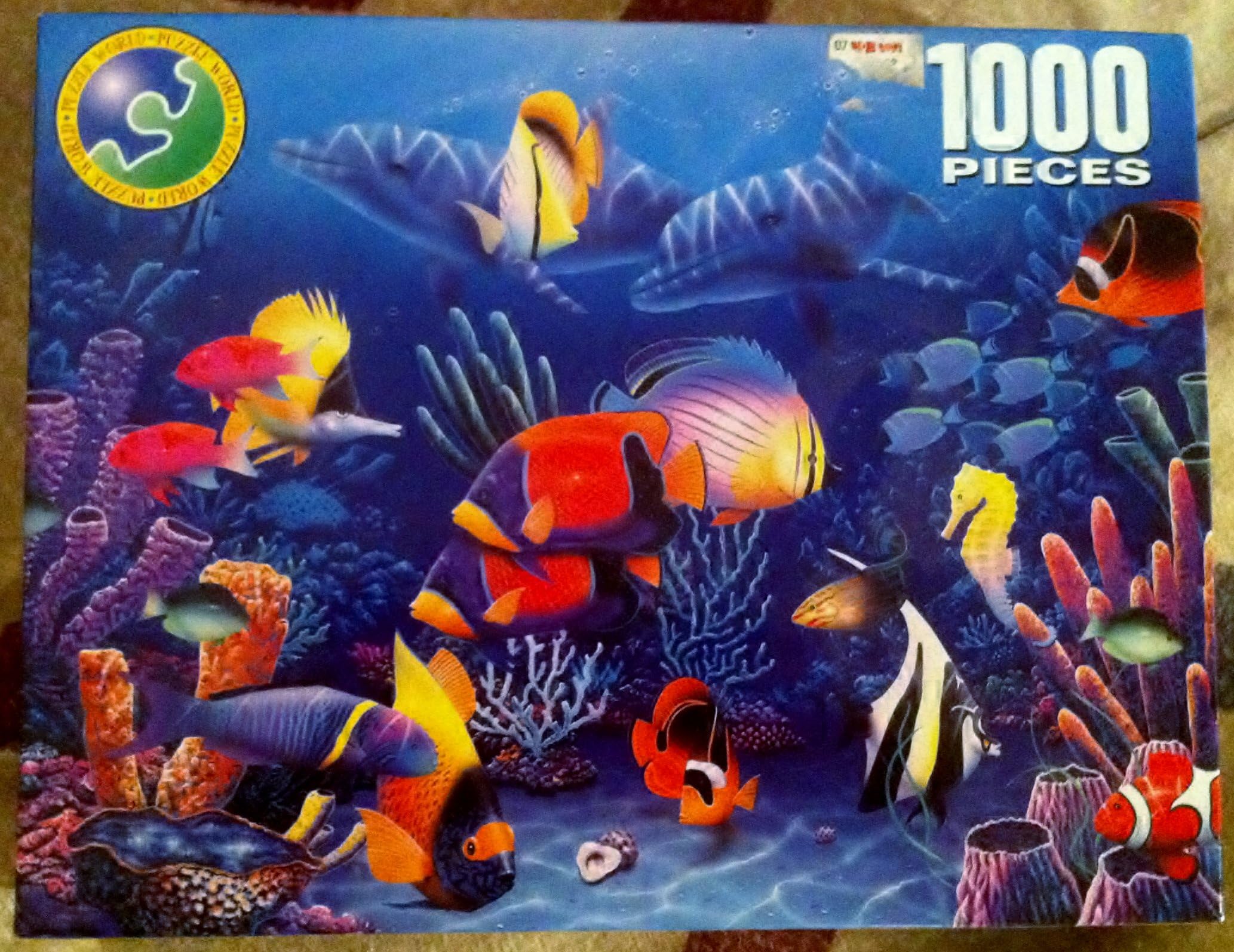 1000 Pc Dolphins Puzzle By Leap Year Publishing