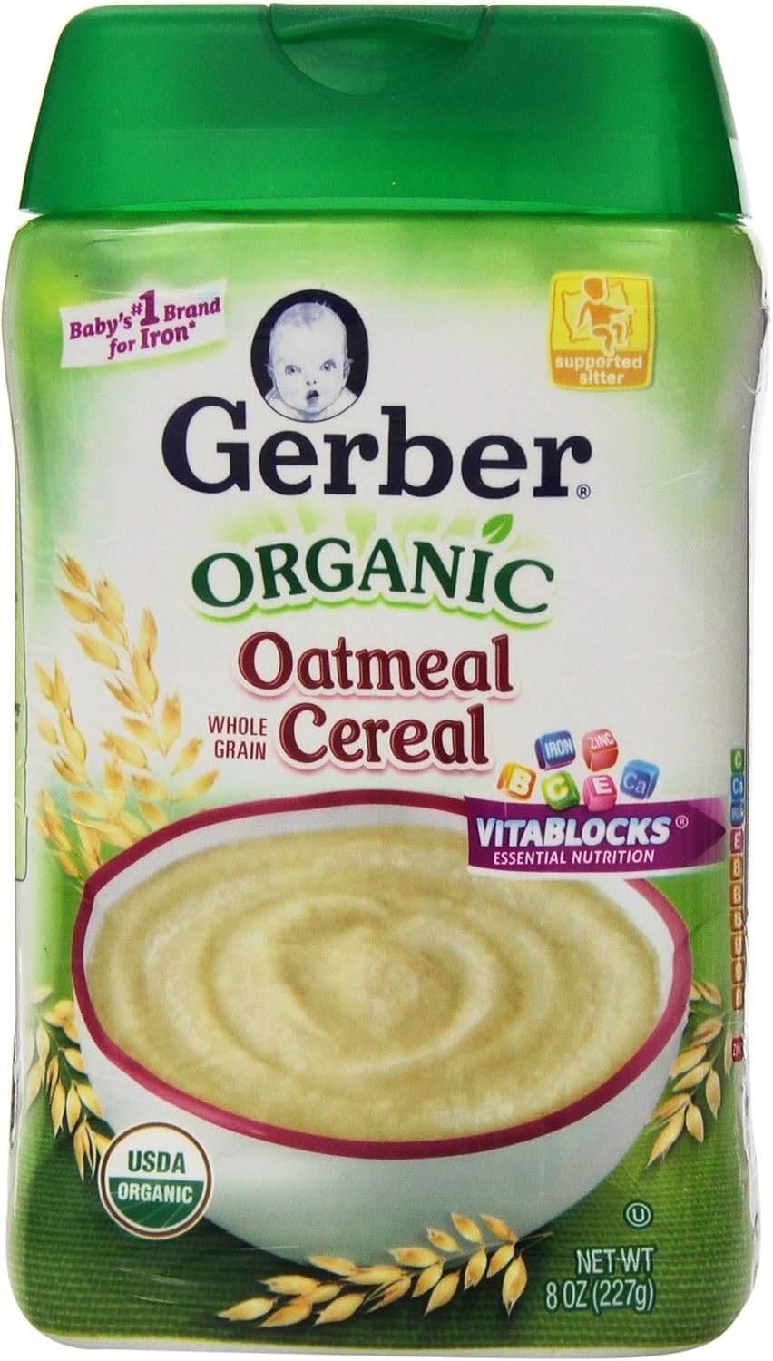 gerber oatmeal baby food