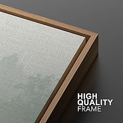 MUDECOR Framed Canvas Print Wall Art Set Monochrome