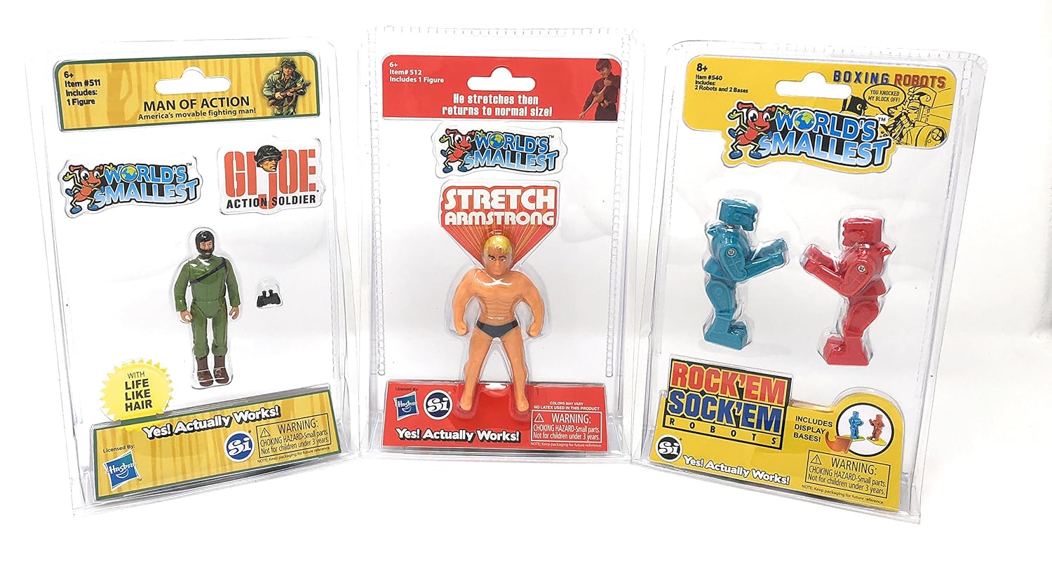 world's smallest rock em sock em robots