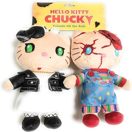 Amazon ぬいぐるみ キーチェーン Usj 公式 ハローキティ 花嫁のミミィ ティファニー チャッキー ハロウィーン 18 ぬいぐるみ おもちゃ