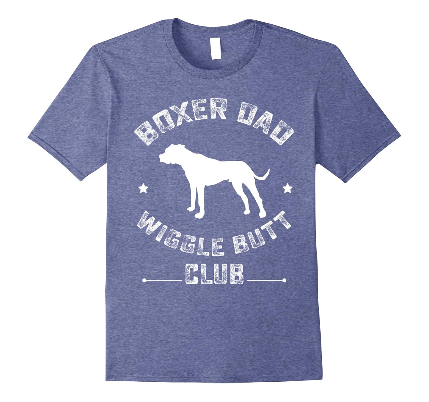 Boxer Dad Shirt Wiggle Butt Club T-shirt Best Boxer Dad- TPT