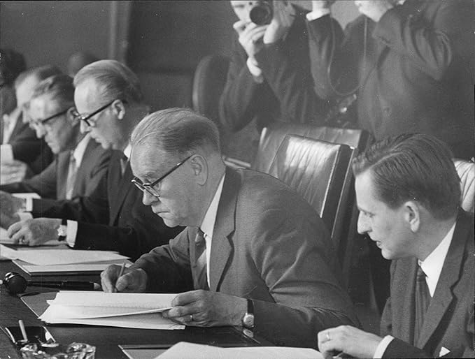 Amazon Com Vintage Photo Of Prime Minister Erlander And Cabinet