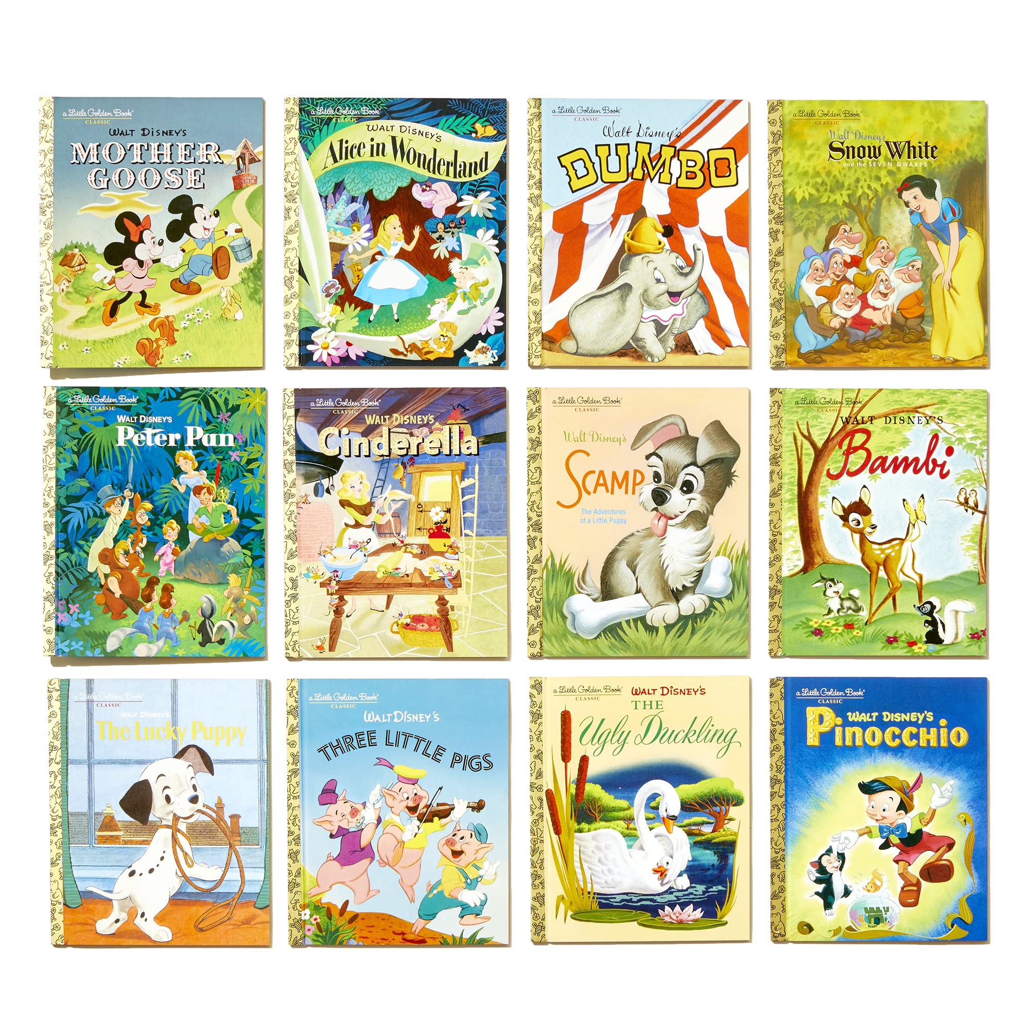 12 Beloved Disney Classic Little Golden Books (Boxed Set) 12 Beloved Disney Classic Little Golden Books (Boxed Set) Hardcover