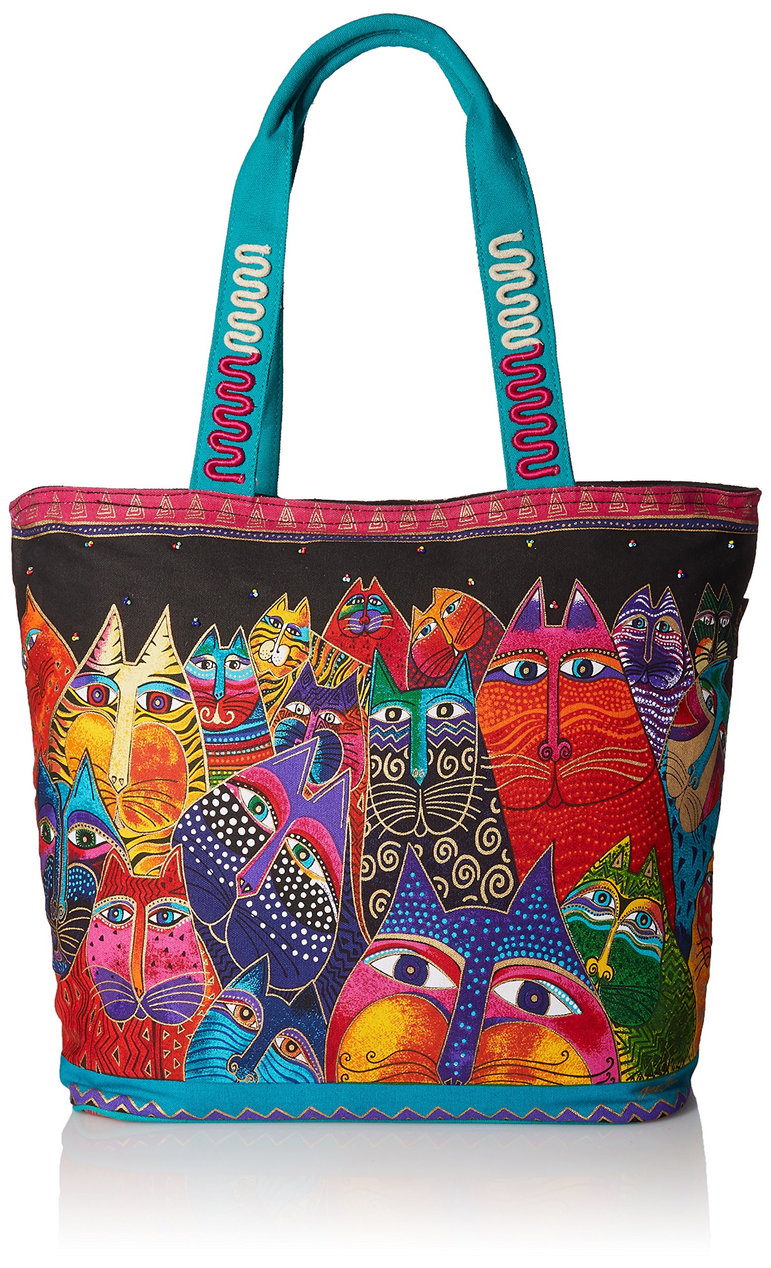 Laurel Burch Fantasticats Shoulder Tote
