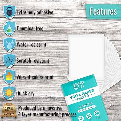 cricut sticker paper laser printer