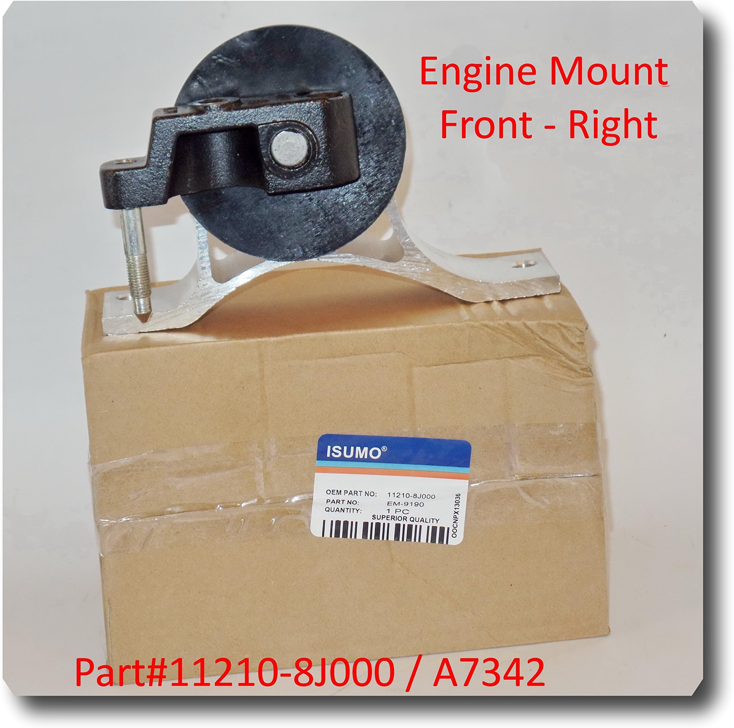 A7342 / 11210-8J000 Engine Mount Front / Right fits 2002-2003-2004-2005-2006 Nissan Altima L4 2.5L