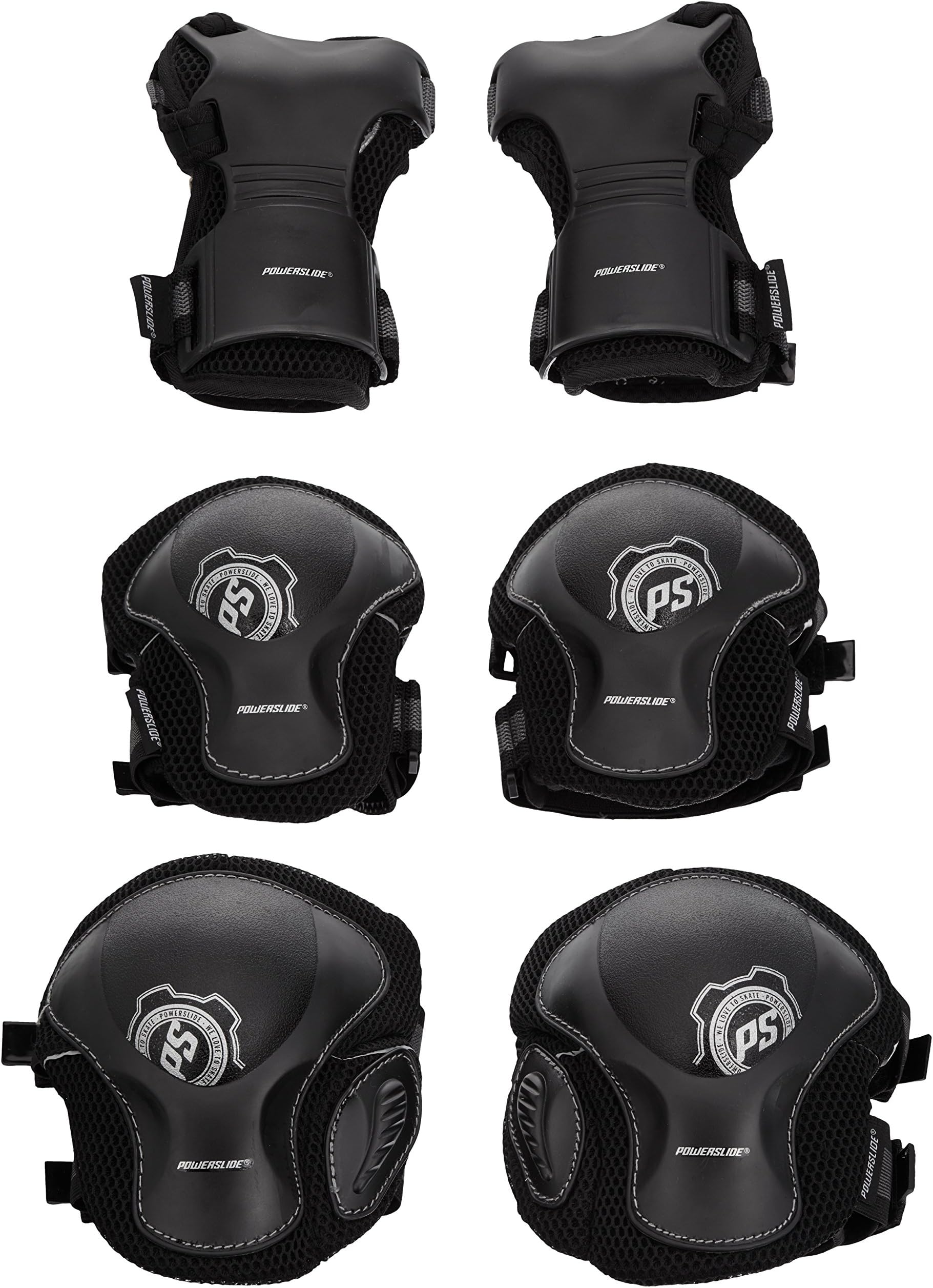 Powerslide Pro Tri Pack Pads Men’s, Men, Schoner Pro Tri-Pack