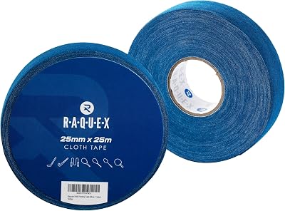 Raquex Sport Cloth Tape 25m Non-Slip Self-Adhesive 25mm Protective Tape