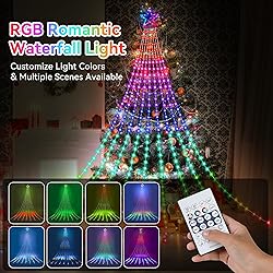 Christmas Decoration RGB String Lights, Outdoor