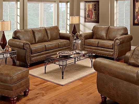 American Furniture Classics Sedona 4-Piece Set: Sofa, Loveseat, Chair