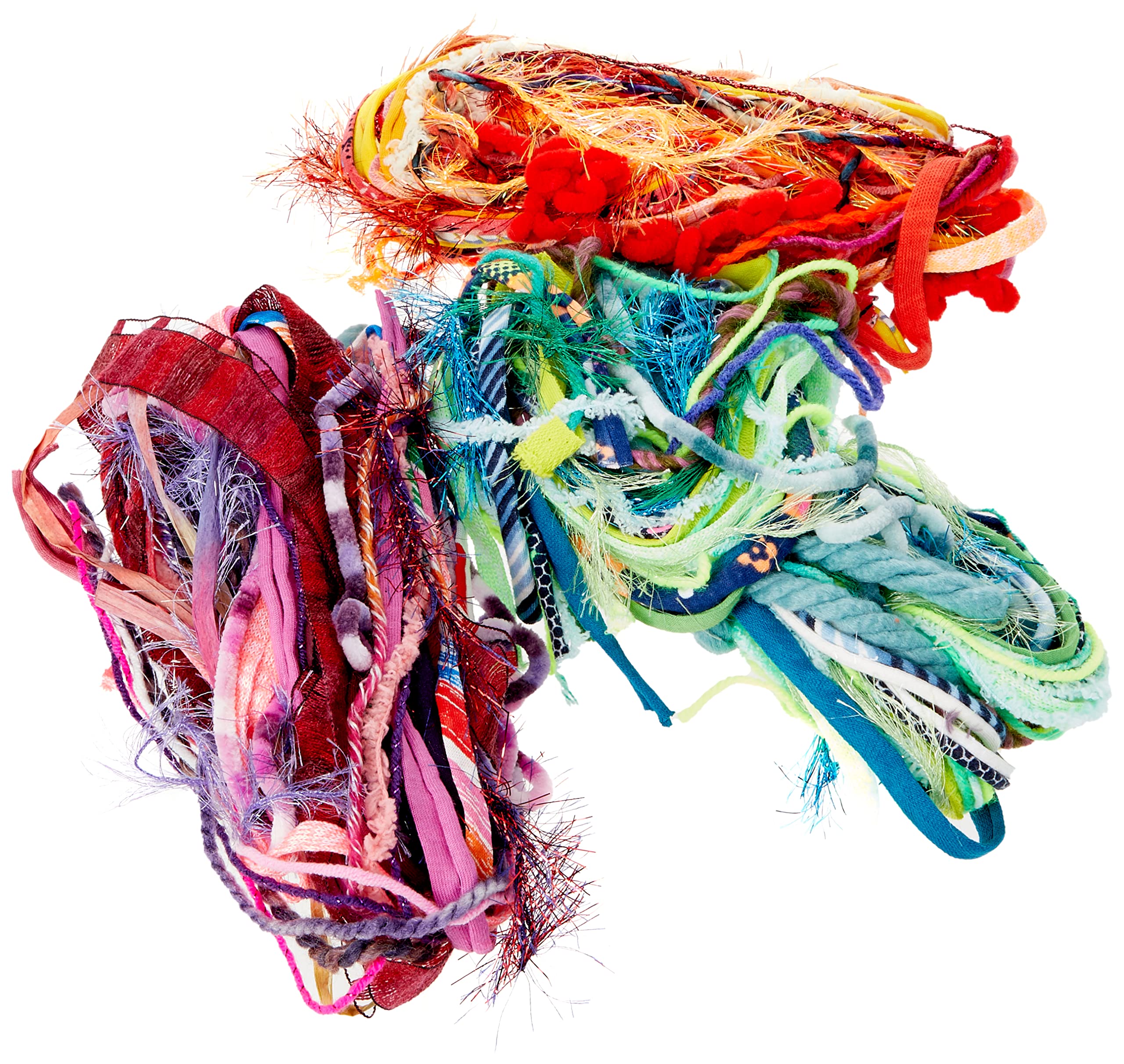 Springboard 10231 Brightly Coloured Super Swags Threads (Pack of 60), Green/Pink/Red