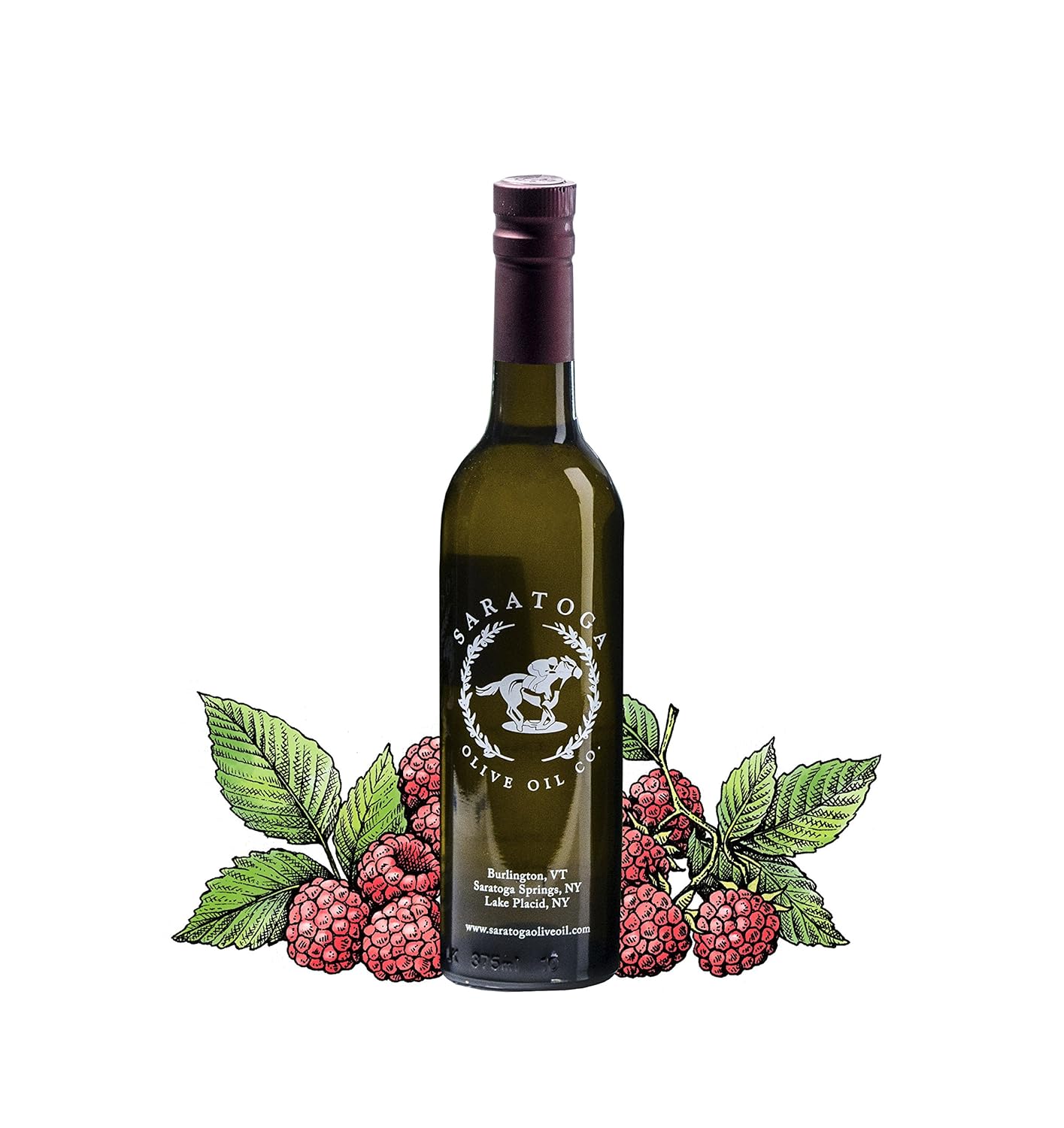 Saratoga Olive Oil Company Raspberry Dark Balsamic Vinegar 200ml (6.8oz)