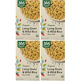 365 by Whole Foods Market, Organic Long Grain &amp; Wild Rice Pilaf, 6 Ounce (Pack of 4)
