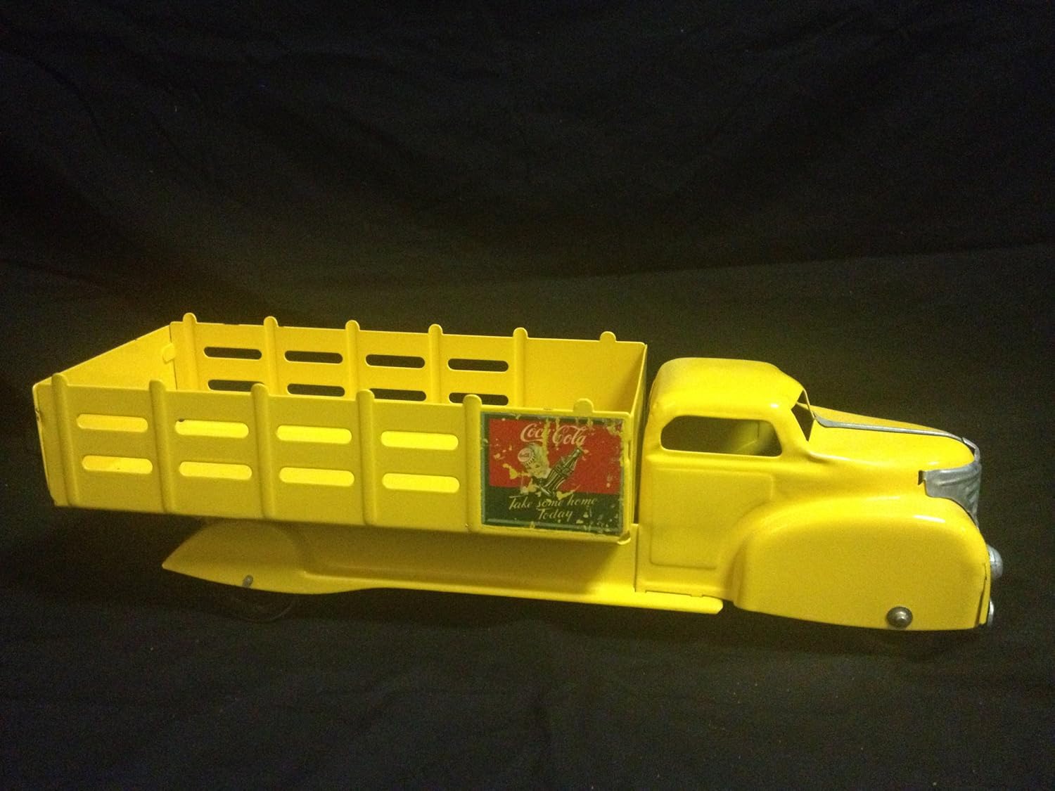 antique coca cola toy truck