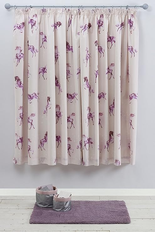 Next Pencil Pleat Blackout Curtains Design Magical Unicorns