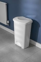 Addis Family Pedal Bin Linen Cream 50 Litre UK Made view 4