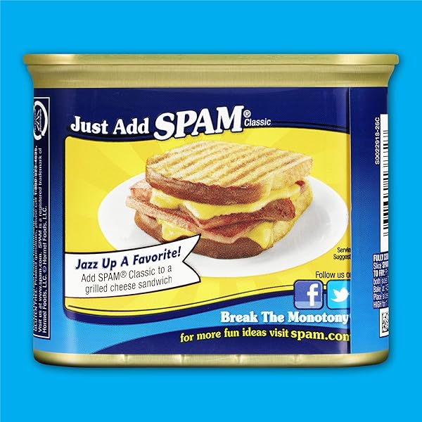 SPAM CLASSIC, 12 OUNCE CAN