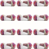 MICHAELS Bulk 12 Pack: Soft Classic&trade; Multi Ombre Yarn by Loops &amp; Threads&reg;