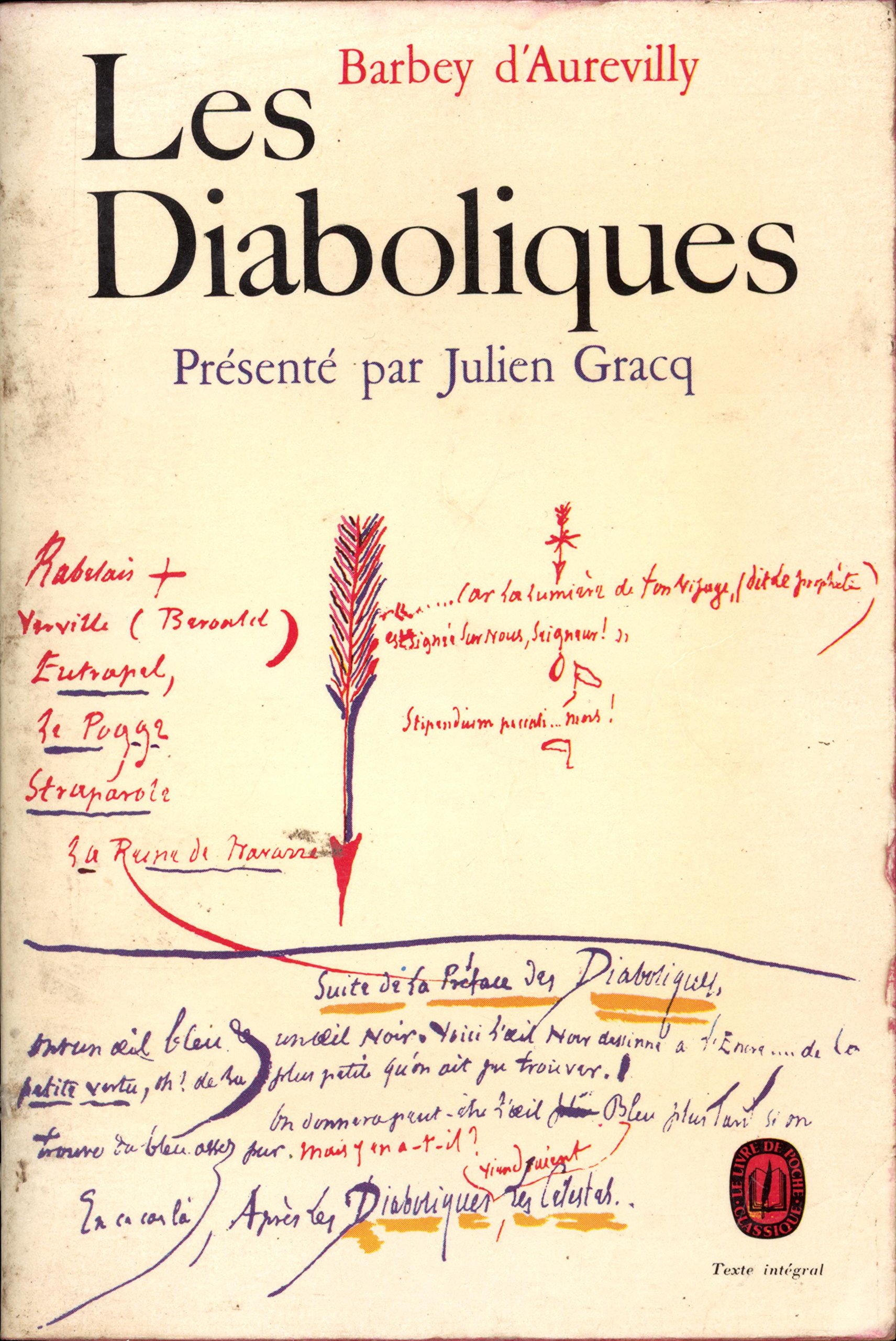 Une commentaire de la lecture 'Les Diaboliques' d'Aurevilly